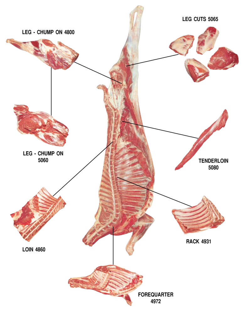 goat meat cuts